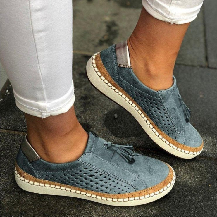 Orthopaedic Slippers for Women - Blue