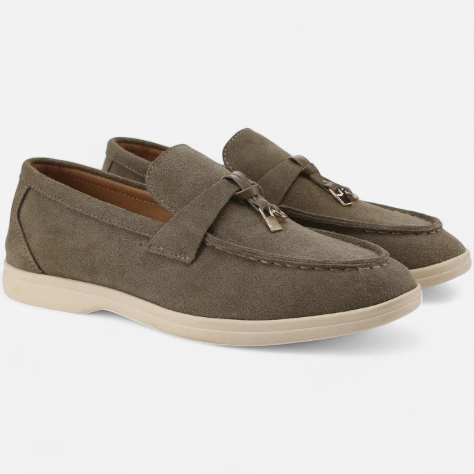 Old Money Lady Loafers - Coffee brown