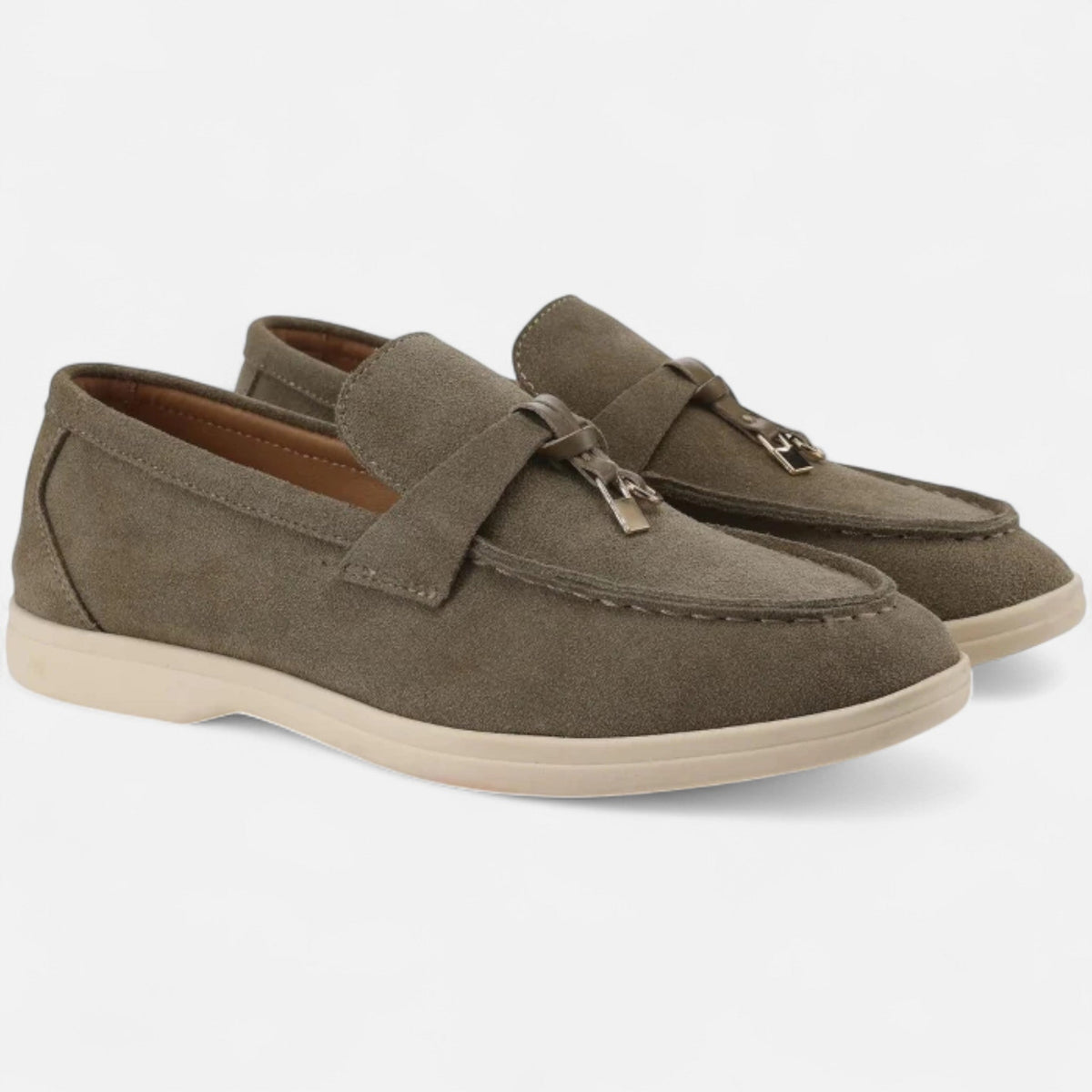 Old Money Lady Loafers - Coffee brown