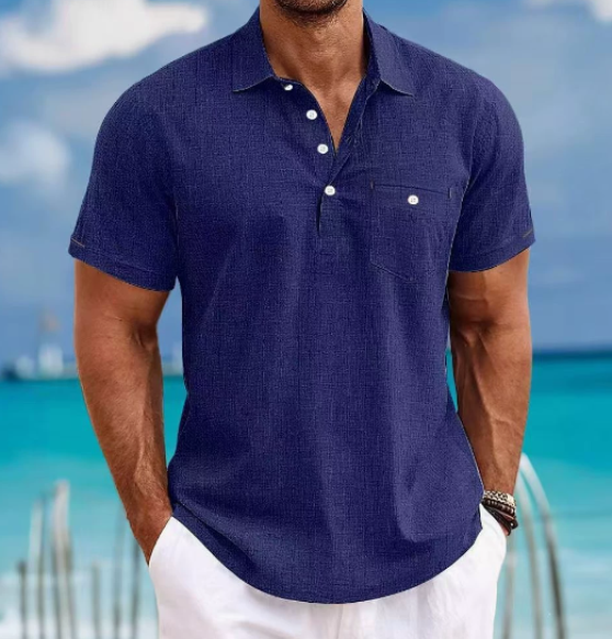 Collared Short Sleeve Shirt - view 4