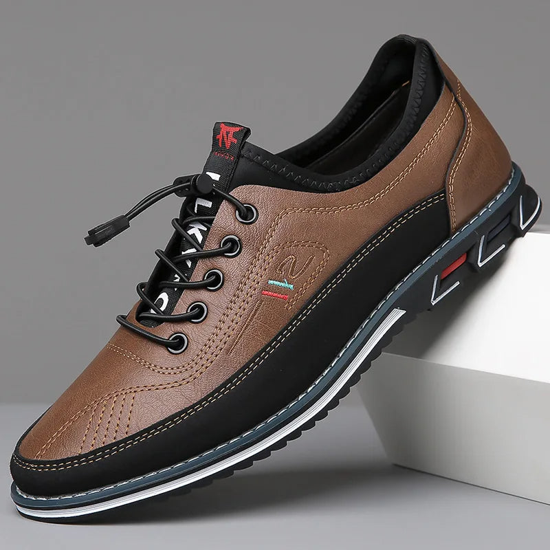 Low Top Paneled Men's Shoes - view 6