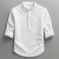 Hudson Henley Shirt - White