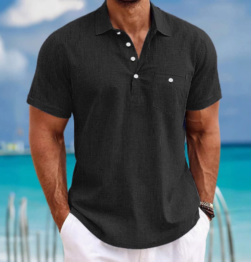 Collared Short Sleeve Shirt - view 2