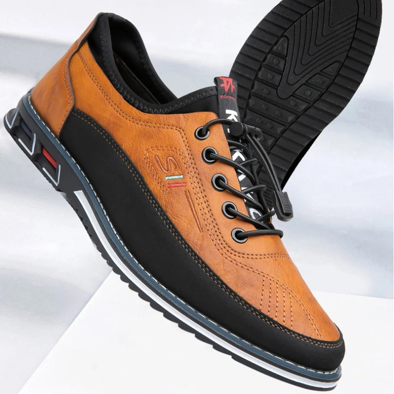 Low Top Paneled Men's Shoes - view 3