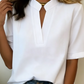 Split Neckline Blouse - view 3