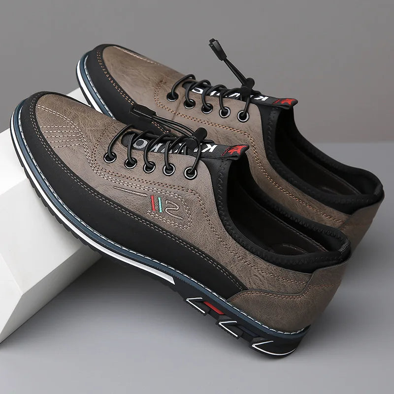 Low Top Paneled Men's Shoes - view 7