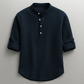 Hudson Henley Shirt - Navy