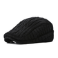 Cable Knitted Textured Flat Cap - view 6