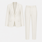 Tailored Suit Set - White jacket and pants