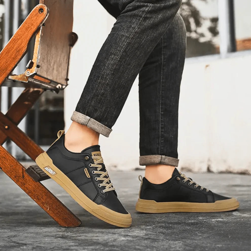 Harrington Leather Sneakers - everyday comfort