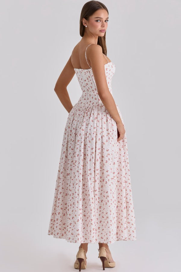 Ysabella Midi Dress - side view