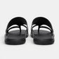 Comfortable Leather Sandals - Black pair
