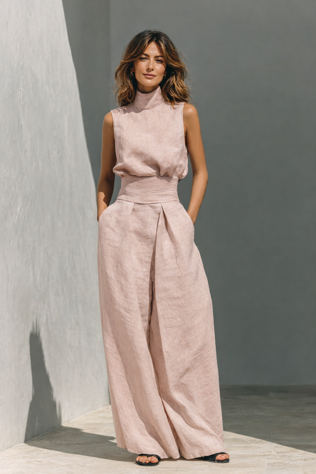 Pleated Two-Piece Set - view 4