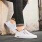 Harrington Leather Sneakers - elegant casual