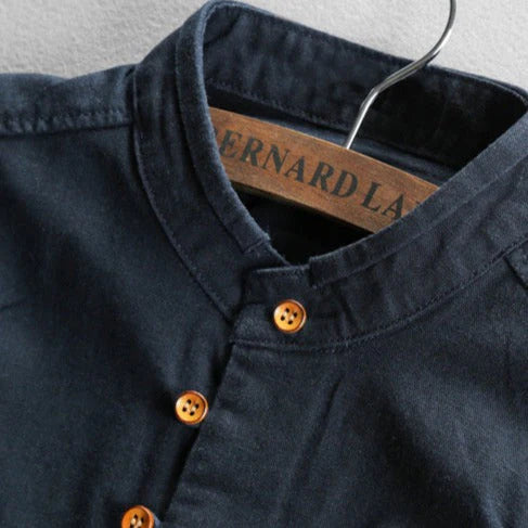 Katana Japanese Style Shirt - officer collar