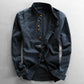Katana Japanese Style Shirt - collar detail