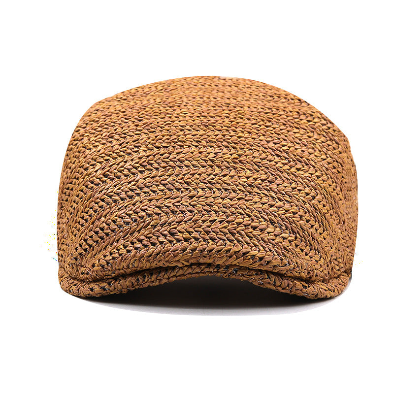 Woven Patterned Flat Buckled Cap - detail 2