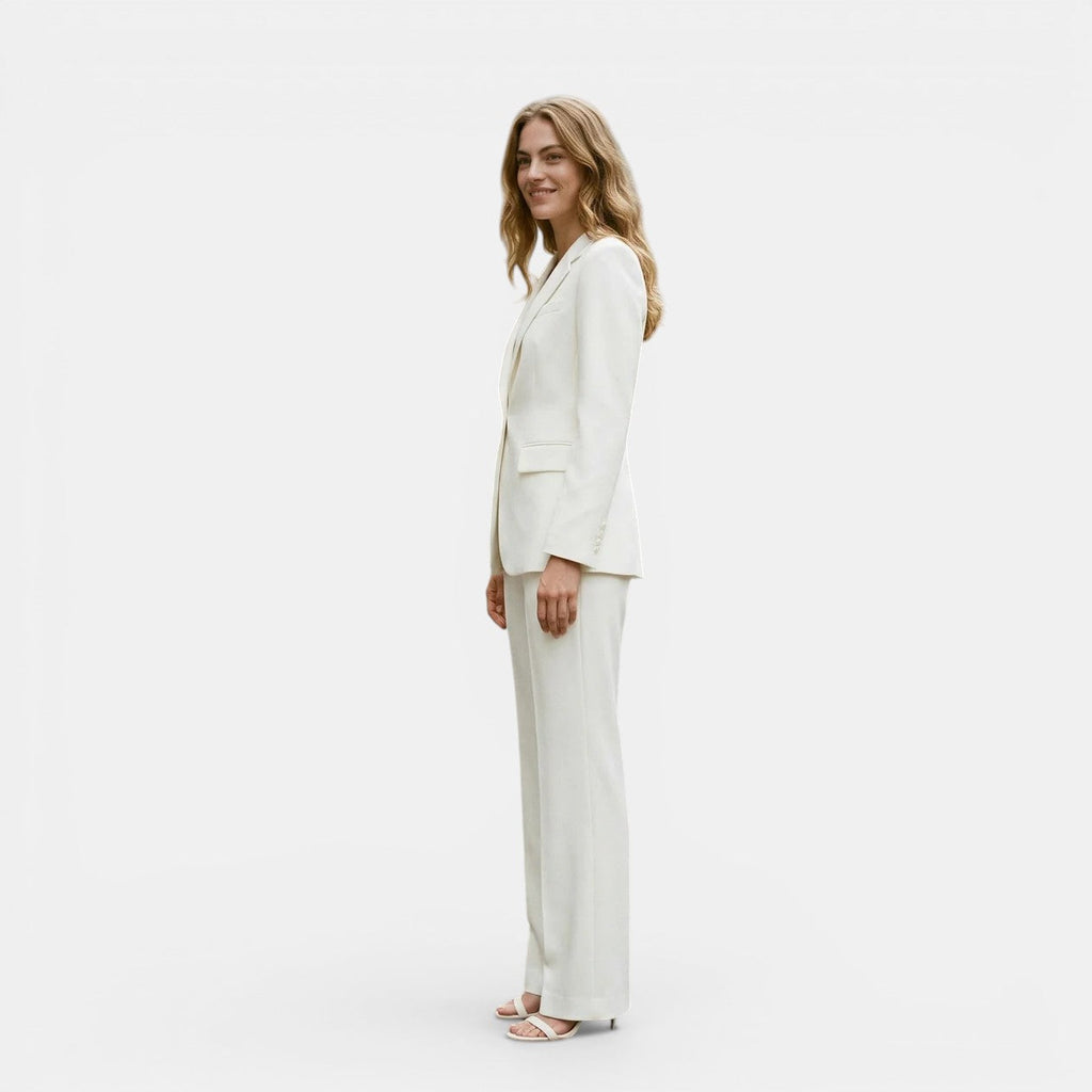 Tailored Suit Set - White alternate