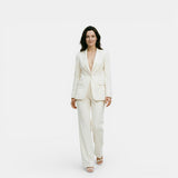 Tailored Suit Set - White front