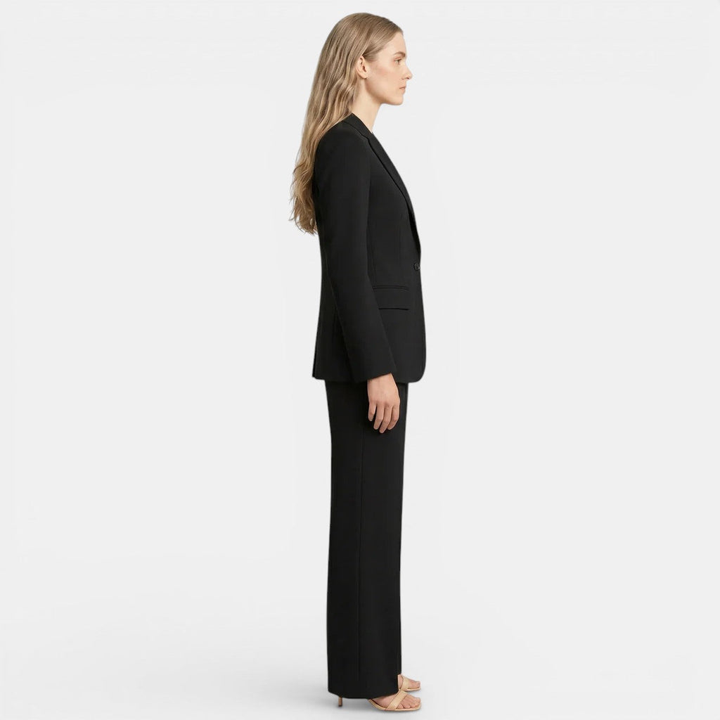 Tailored Suit Set - Black styled