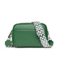 Leather Crossbody Bag - Green