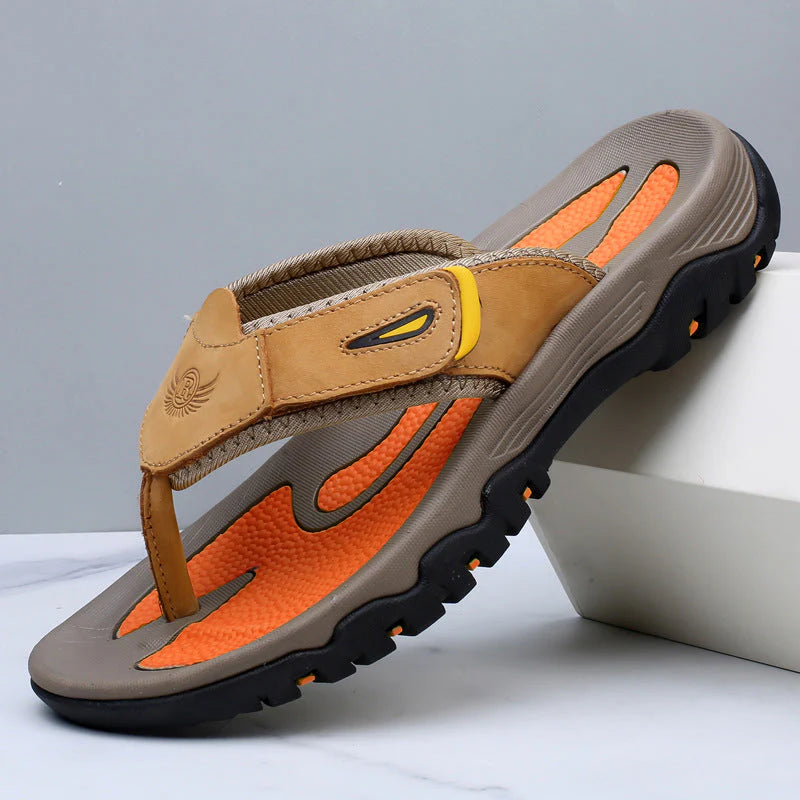 Langford Leather Sandals - sole detail