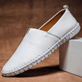 Massimo Leather Loafers - comfortable sole