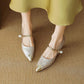Slingback Twisted Strap Heels - view 5