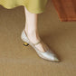 Slingback Twisted Strap Heels - view 7