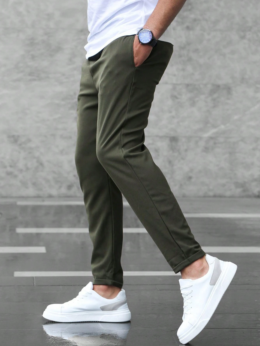 Relaxed Fitted Trousers - view 4
