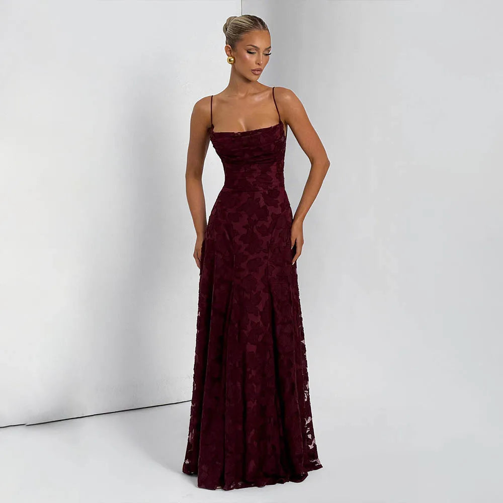 Luna Soirée Dress - front view