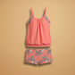 Floral Panel Racerback Tankini - view 2