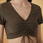 Ruched Tie Front Swimsuit - view 6
