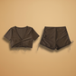 Ruched Tie Front Swimsuit - view 2