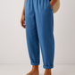 Women's Linen Trousers - Blue