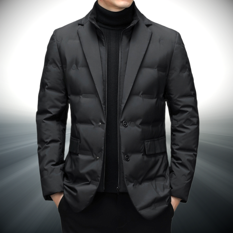 Sharp Focus Urban Windbreaker - Black front