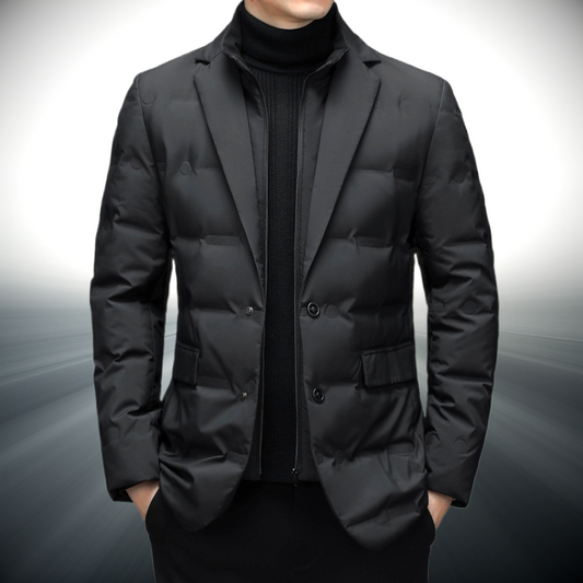 Sharp Focus Urban Windbreaker - Black front