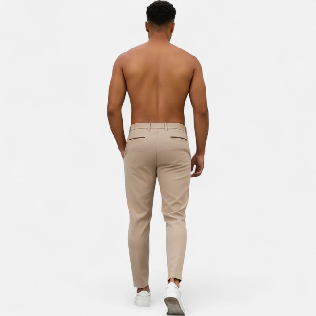 Classic Pleated Business Trousers - detail 2