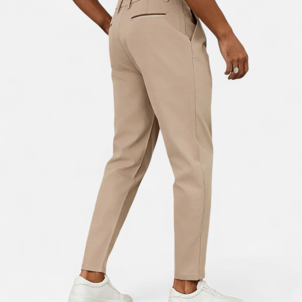 Classic Pleated Business Trousers - detail 3