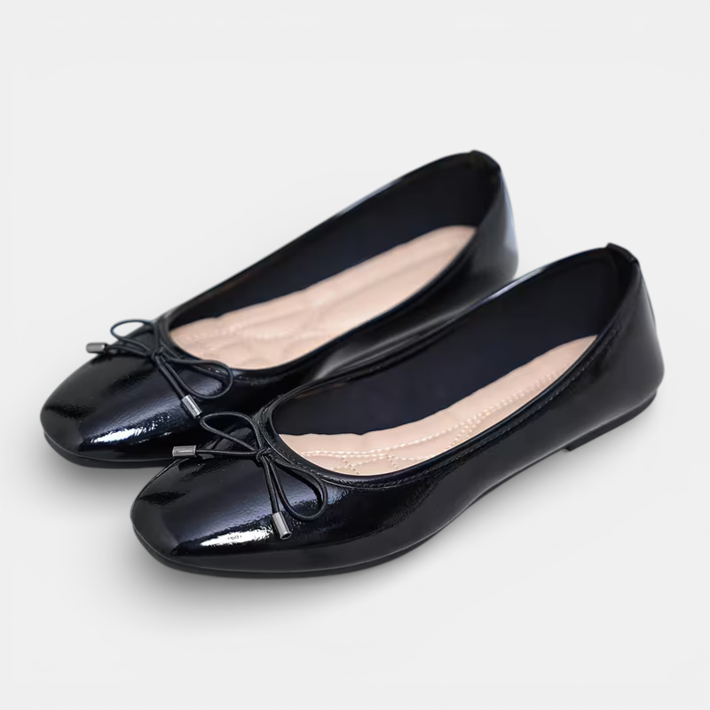 Classic Ballet Flats - Black