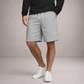 Men's Linen Shorts - Grey