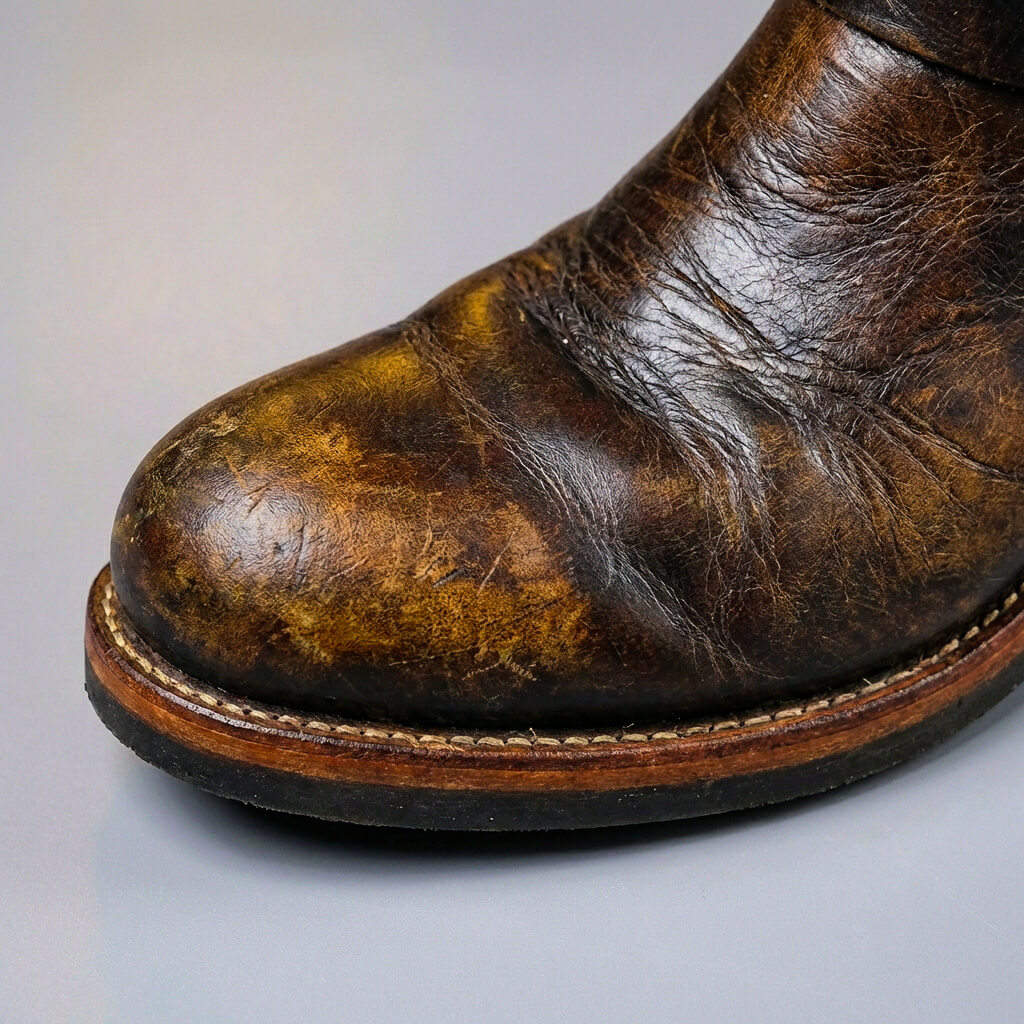 Bancroft Vintage Leather Boots - sole detail