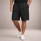 Men's Linen Shorts - Black
