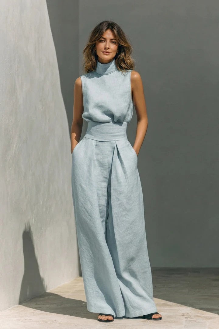 Pleated Two-Piece Set - view 1