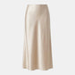 Old Money Silk Skirt - fabric detail