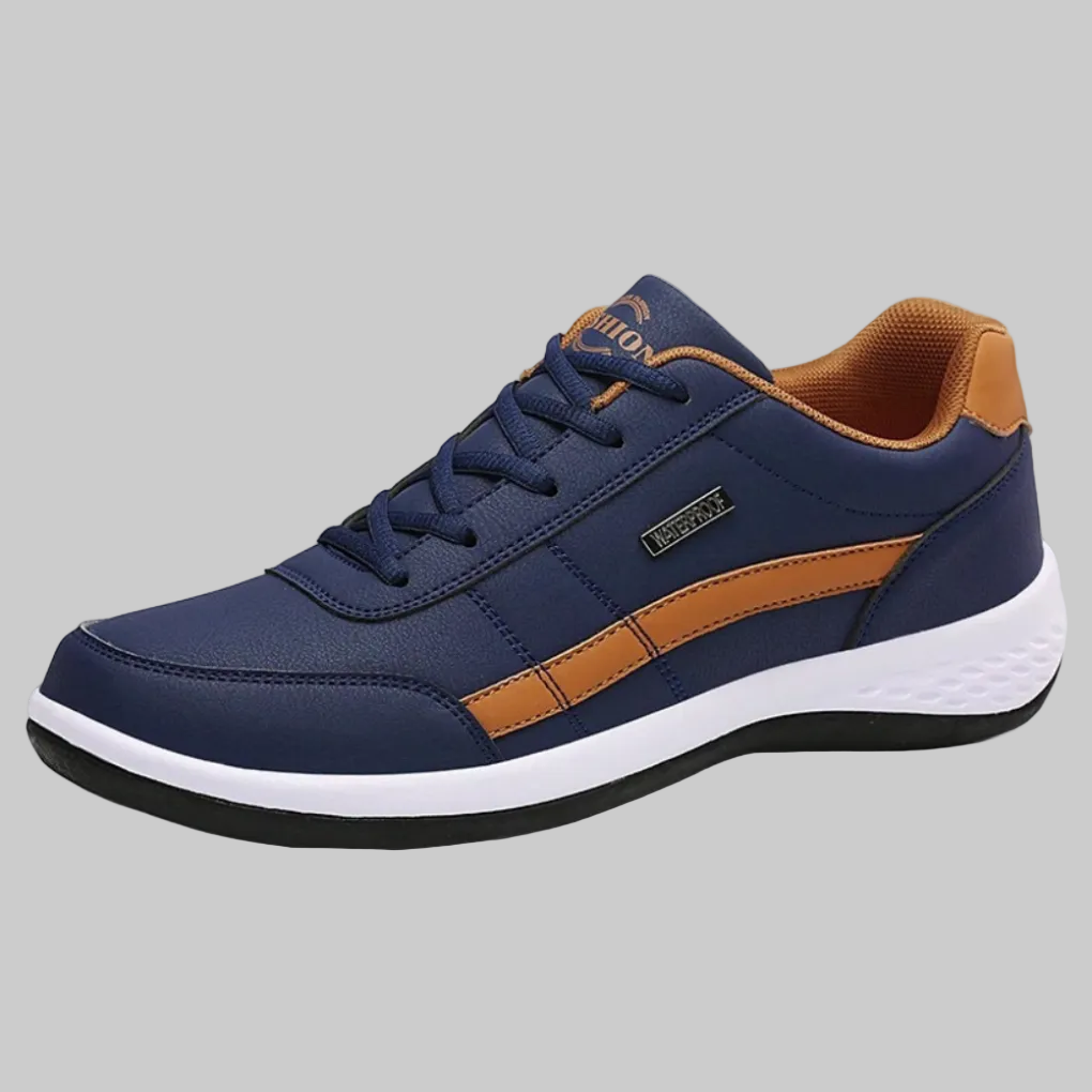 Textured Sole Sneakers - Blue