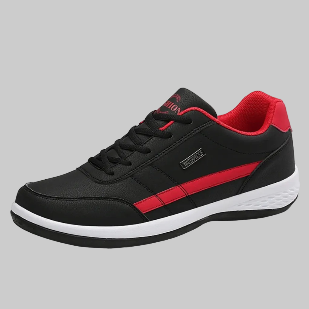 Textured Sole Sneakers - Red variant colorway