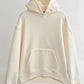 Abigail Embroidered Hoodie - Cream back