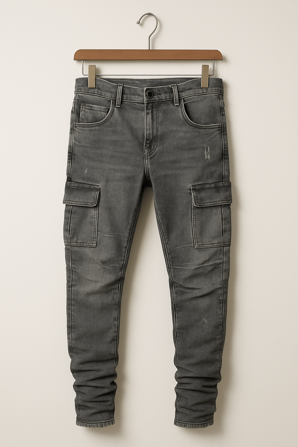 Casper Cargo Jeans - Grey