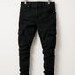 Casper Cargo Jeans - Black